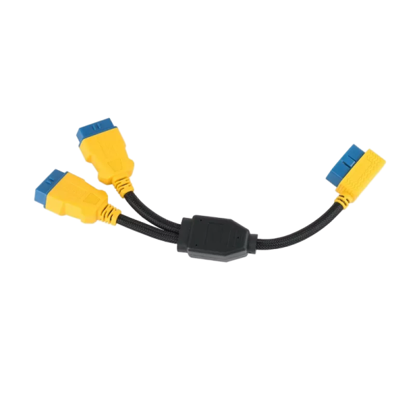 AUTOOL 35cm 1-to-2 OBD2 Splitter Cable