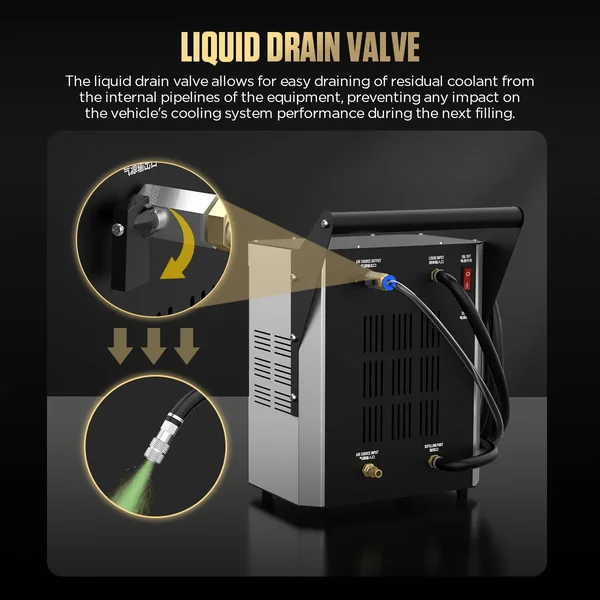AUTOOL SC301 Cooling System Pressure Tester & Coolant Vacuum Filler