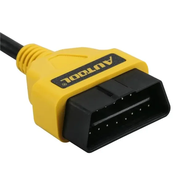 AUTOOL 150cm Two-Pack OBD2 Extension Cable