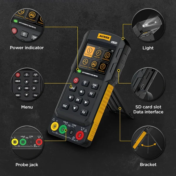 AUTOOL DM303 Automotive Diagnostic Multimeter