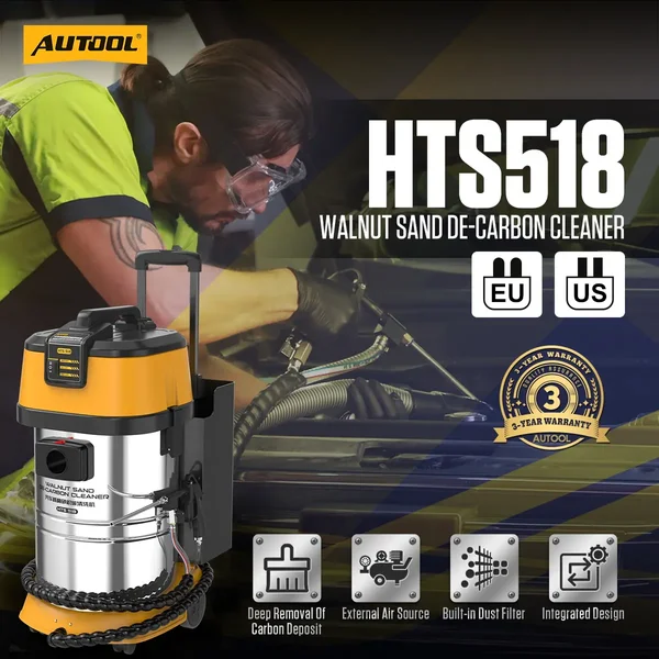 AUTOOL HTS518 Walnut Blasting Machine