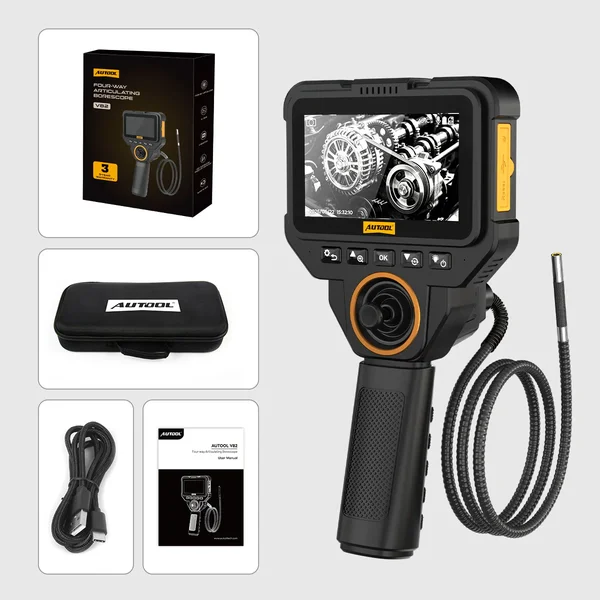 AUTOOL V82 6.25 mm Four-Way Articulating Borescope