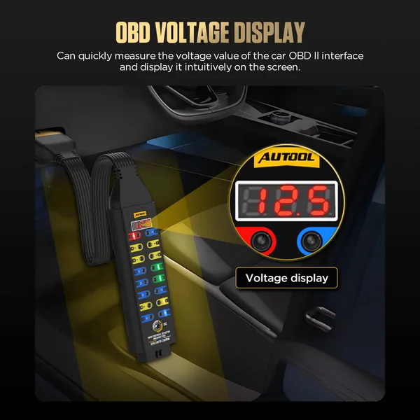 AUTOOL Upgraded OBD2 Breakout Box
