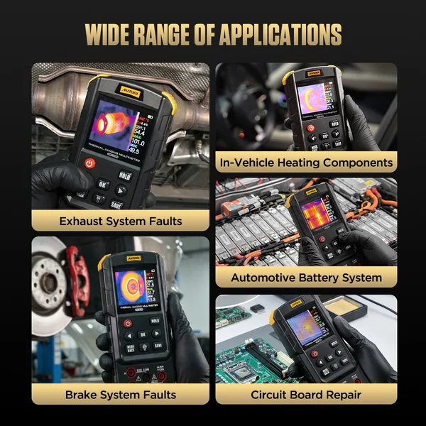 AUTOOL DM208 True RMS Digital Multimeter with Thermal Imaging