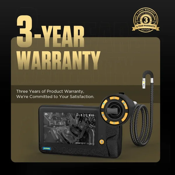 AUTOOL SVB403 Dual-Lens Two-Way Borescope