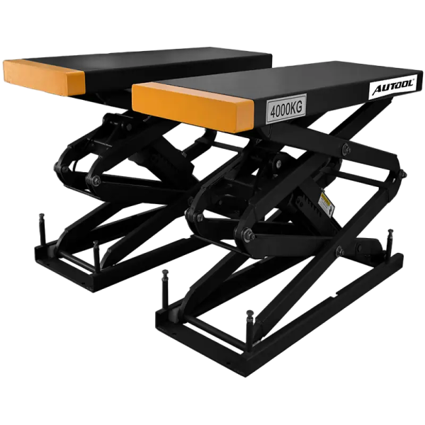 AUTOOL ATL-4S 4000 kg Hydraulic Scissor Car Lift with Adjustable Platform