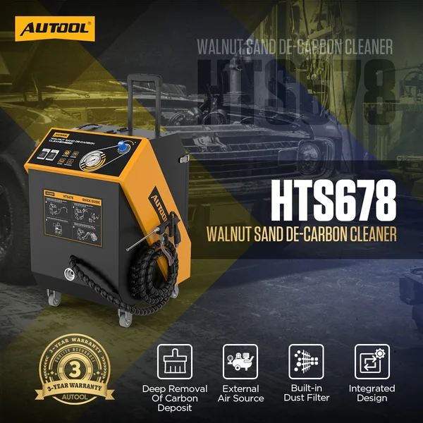 AUTOOL HTS678 Walnut Blasting Machine