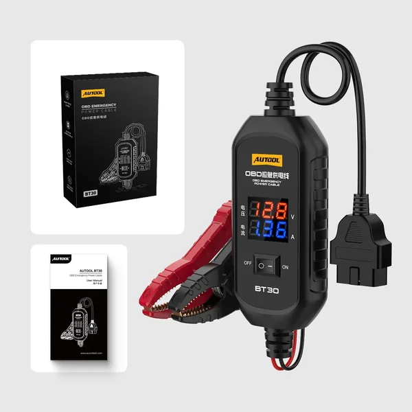 AUTOOL BT30 ECU Backup Power Cable