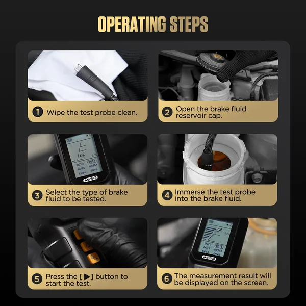 AUTOOL AS501 Digital Brake Fluid Tester