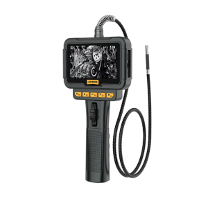 AUTOOL SVB208 6.25 mm Two-Way Articulating Borescope with 4.3-Inch IPS Screen