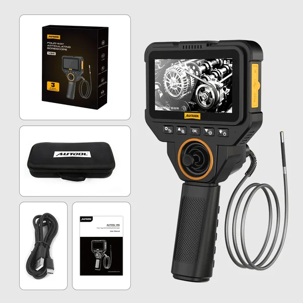 AUTOOL V85 3.95 mm Four-Way Articulating Borescope