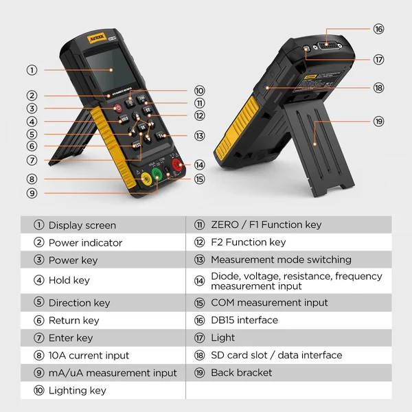 AUTOOL DM303 Automotive Diagnostic Multimeter