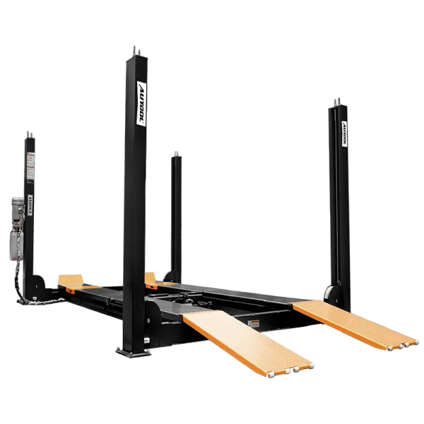 AUTOOL ATL-4.5F 4500 kg Four-Post Wheel Alignment Lift with Auxiliary Trolley