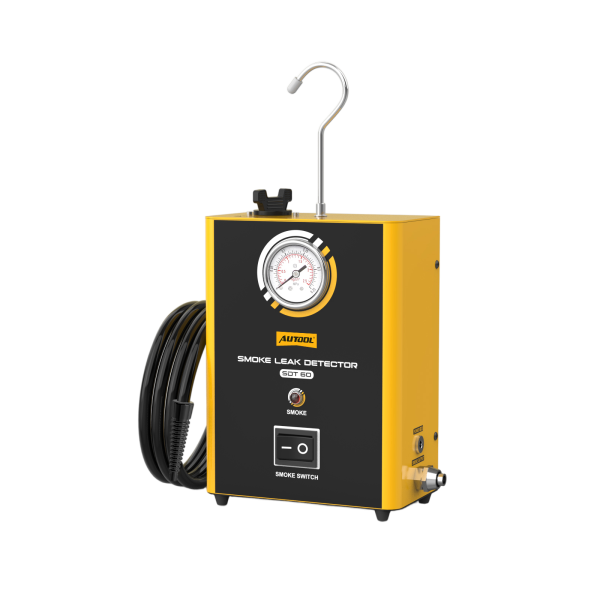 AUTOOL SDT60 Automotive Smoke Leak Detector with Built-In Air Pump & Pressure Gauge