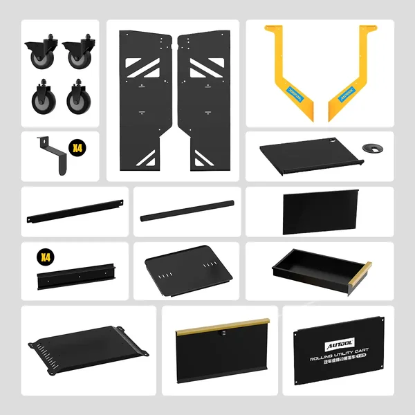 AUTOOL T25 Mechanic and Diagnostic Tool Cart