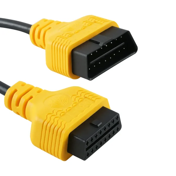 AUTOOL 30cm Two-Pack OBD2 Extension Cable