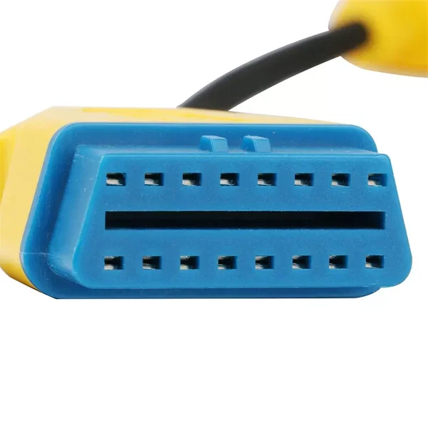 AUTOOL GM 12-Pin to 16-Pin 41cm Braided OBD2 Adapter Cable