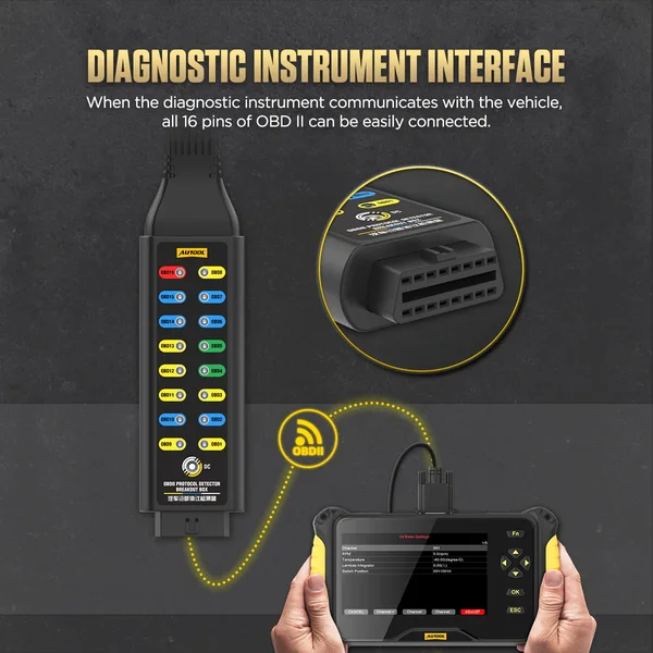 AUTOOL Basic OBD2 Breakout Box