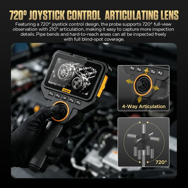 AUTOOL V83 5 mm Four-Way Articulating Borescope