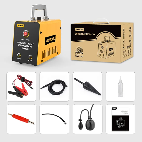 AUTOOL SDT100 Automotive Smoke Leak Detector with Built-In Air Pump