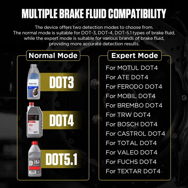AUTOOL AS502 Brake Fluid Moisture Tester