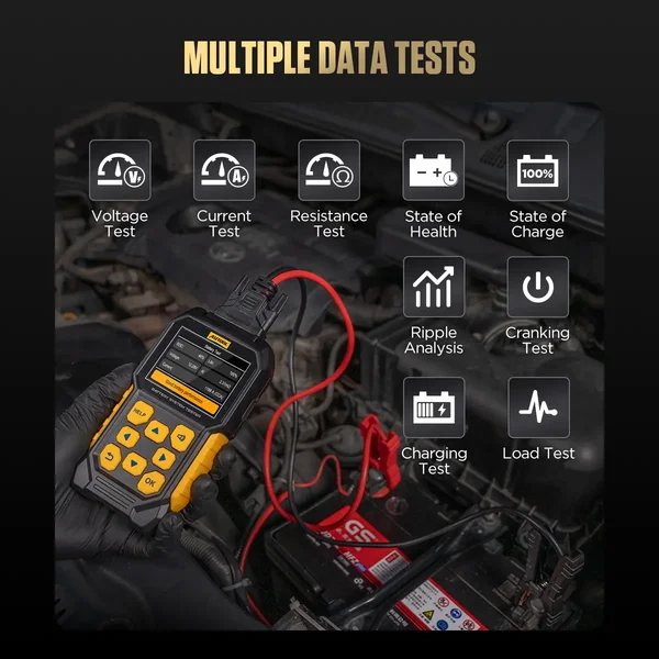 AUTOOL BT460 Automotive Battery Tester with Load Test