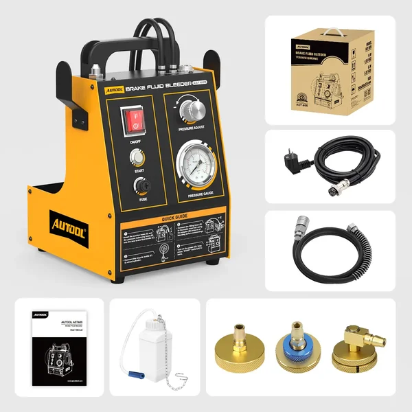 AUTOOL AST605 Pneumatic Pulsating Brake Fluid Exchanger with 3 Connectors