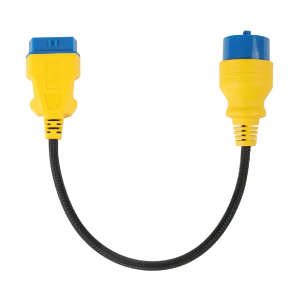 AUTOOL BMW 20-Pin to 16-Pin 40cm Braided OBD2 Adapter Cable