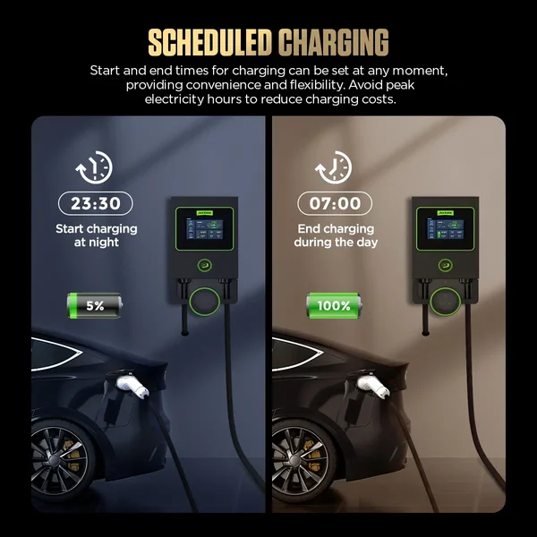 AUTOOL C701 Wall-Mounted Type 2 EV Charging Station