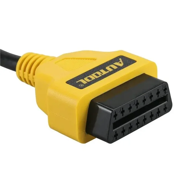 AUTOOL 150cm Two-Pack OBD2 Extension Cable