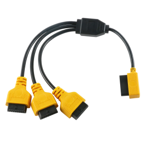 AUTOOL 50cm 16-Pin 1-to-3 OBD2 Splitter Cable