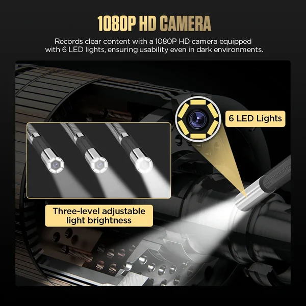 AUTOOL SVB308 Four-Way Articulating Automotive Borescope