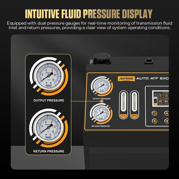 AUTOOL ATF802 Dual-Pump Transmission Fluid Exchanger