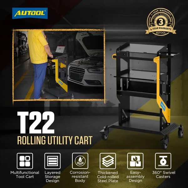 AUTOOL T22 Tiered ECU Programming Cart