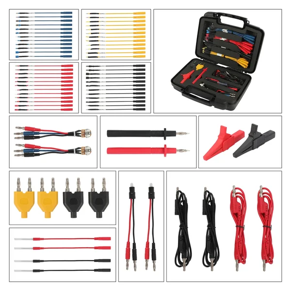 AUTOOL 68-Piece Automotive Test Lead Kit for Multimeters