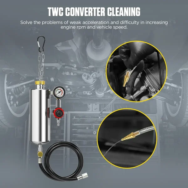 AUTOOL C100 On-Car Fuel and Intake System Cleaning Tool