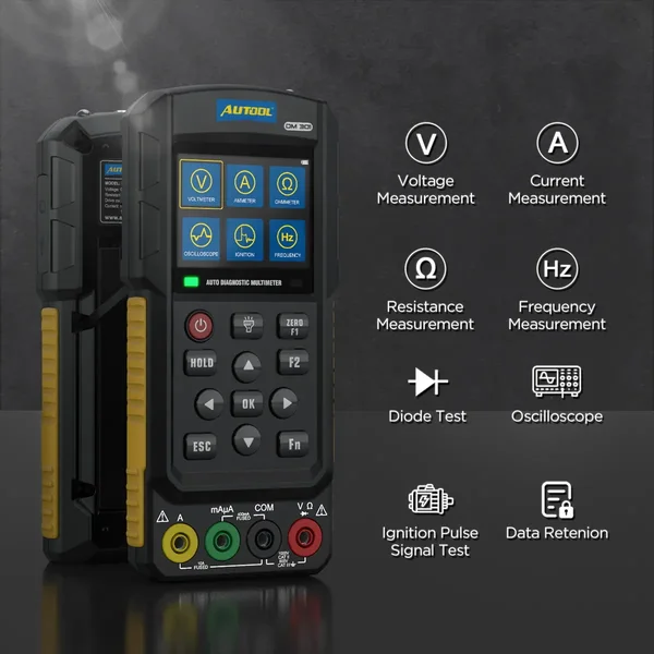 AUTOOL DM301 Automotive Multimeter with Oscilloscope