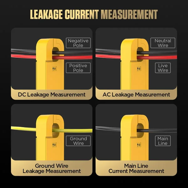 AUTOOL BT270 Automotive Leakage Current Clamp Meter – 0mA-60A AC/DC