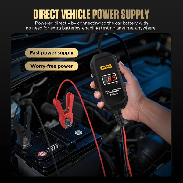 AUTOOL PT502 Digital Automotive Vacuum Tester