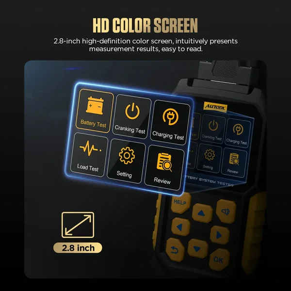 AUTOOL BT460 Automotive Battery Tester with Load Test