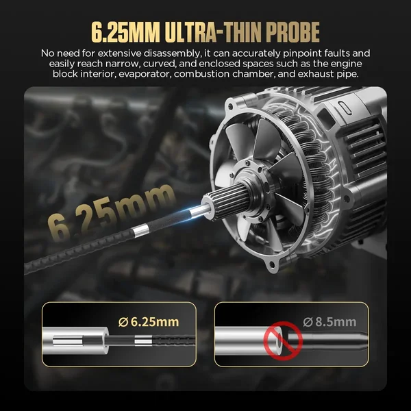 AUTOOL SVB208 Two-Way Articulating Automotive Borescope