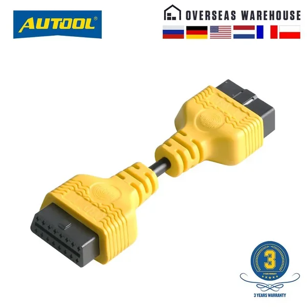 AUTOOL Short OBD2 Extension Cable