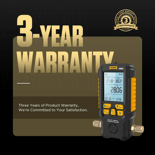 AUTOOL LM100 Digital Vacuum Gauge