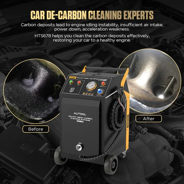 AUTOOL WD716 Walnut Blasting Machine