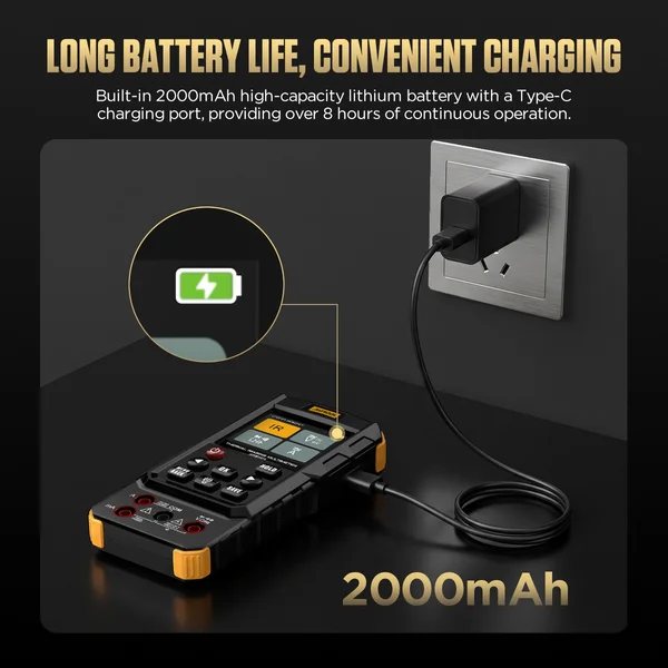 AUTOOL DM208 True RMS Digital Multimeter with Thermal Imaging