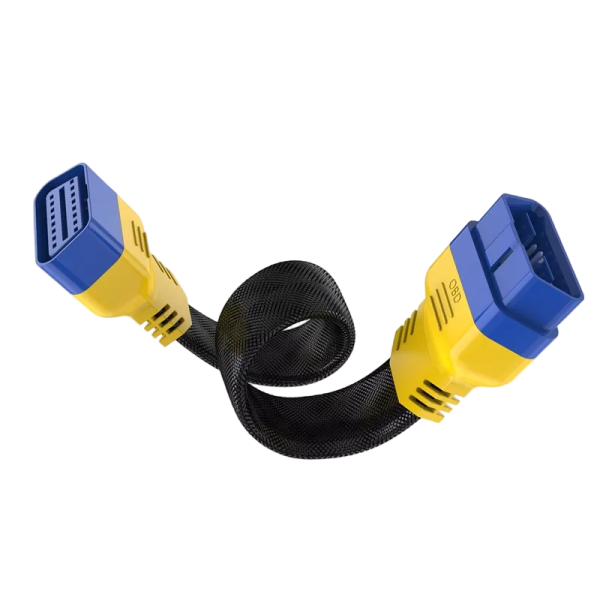 AUTOOL 20cm/30cm Gooseneck OBD2 Extension Cable