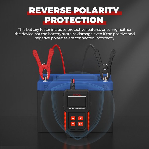 FXTUL BT50 Motorcycle & Car Battery Tester