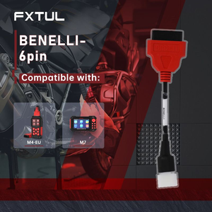 FXTUL Benelli 6-Pin Motorcycle Diagnostic Cable for M4-Asia/M7