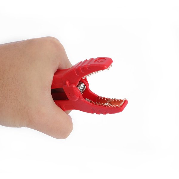 FXTUL 5.9ft 12V 3A Alligator Crocodile Clip Alligator Clip for Pump Motorcycle Car Battery Power Cable