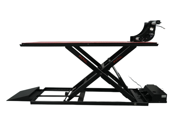 FXTUL Motorcycle Lift TLM350/ TLM700/ TLM900 For Large Displacement Motorcycles, re-tuning vehicles, ultra-slim design